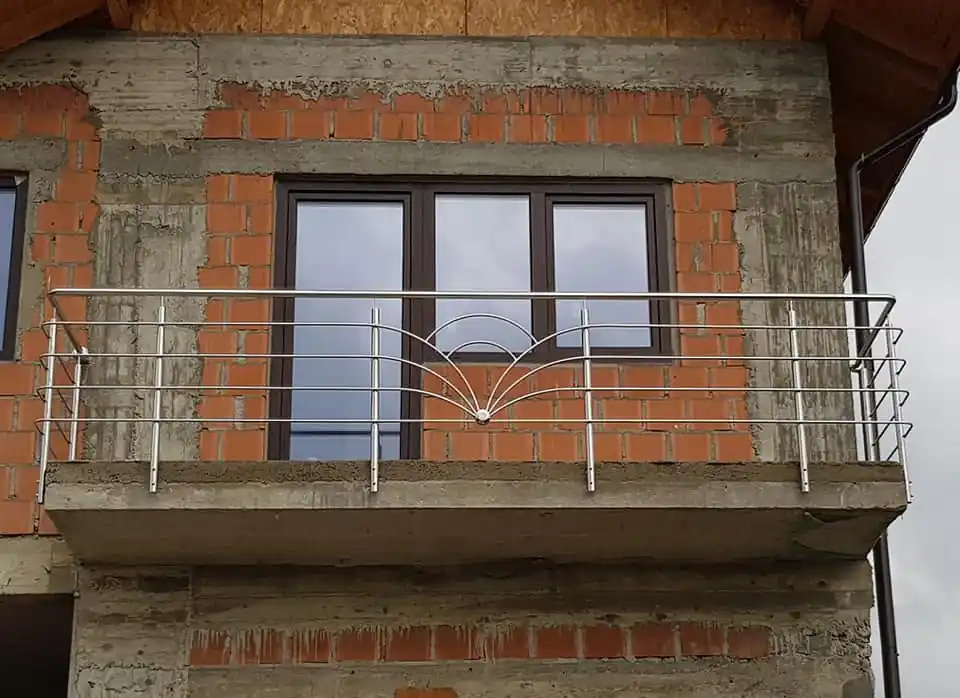 Balustradă inox cu model - lucrare Real Inox 3