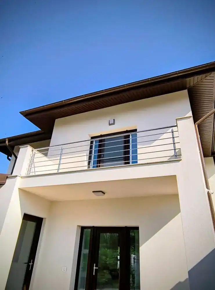 Balustradă inox balcon - lucrare Real Inox 9