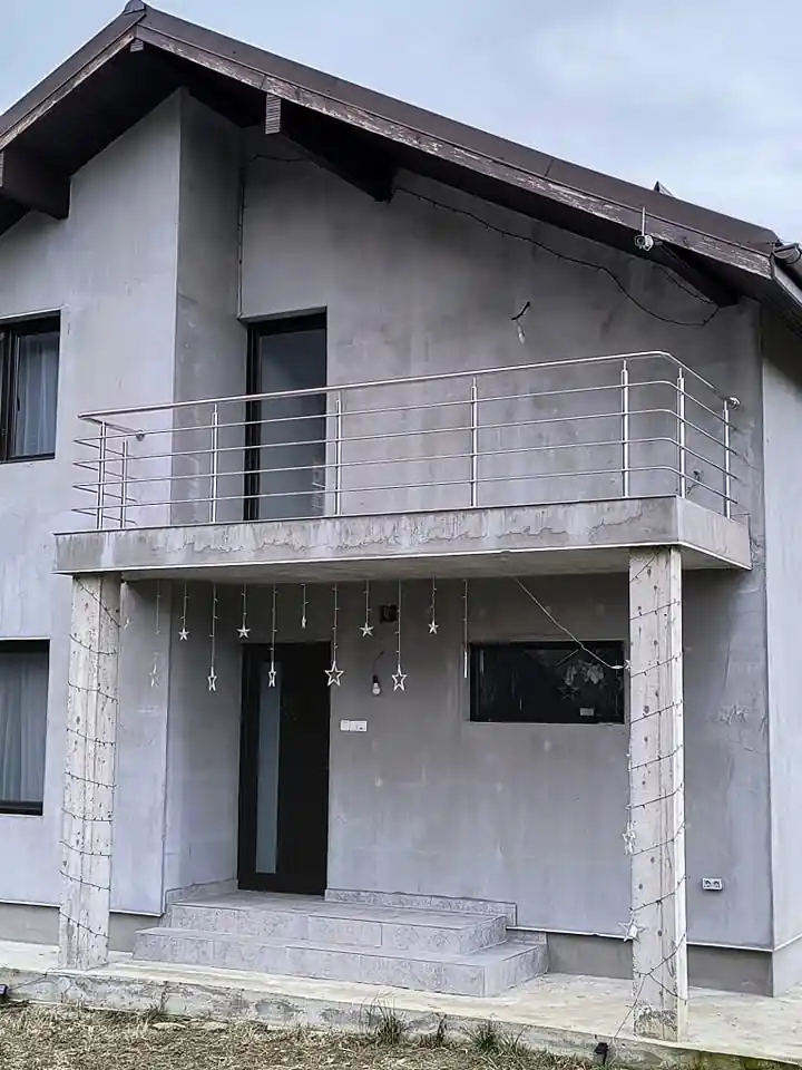 Balustradă inox balcon - lucrare Real Inox 4