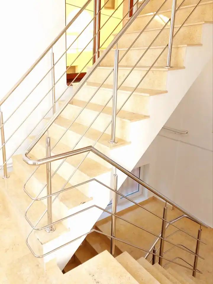 Balustradă inox modernă - lucrare Real Inox 15
